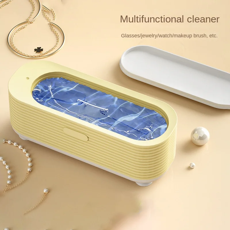 

Acoustic Vibration Cleaner Multifunctional Portable Household Cleaning Machine Glasses Cleaning Device Watch Jewelry Cleaning In