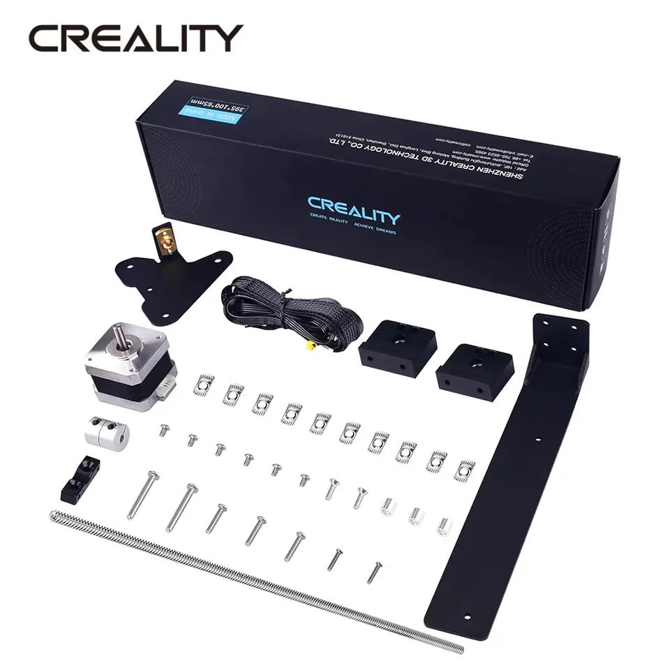 Creality Ender 3 V2 Dual Z Axis Kit Lead Screw, Dual Screw Rod with Stepper Motor for Creality Ender 3 Ender 3s Ender 3 pro image 1