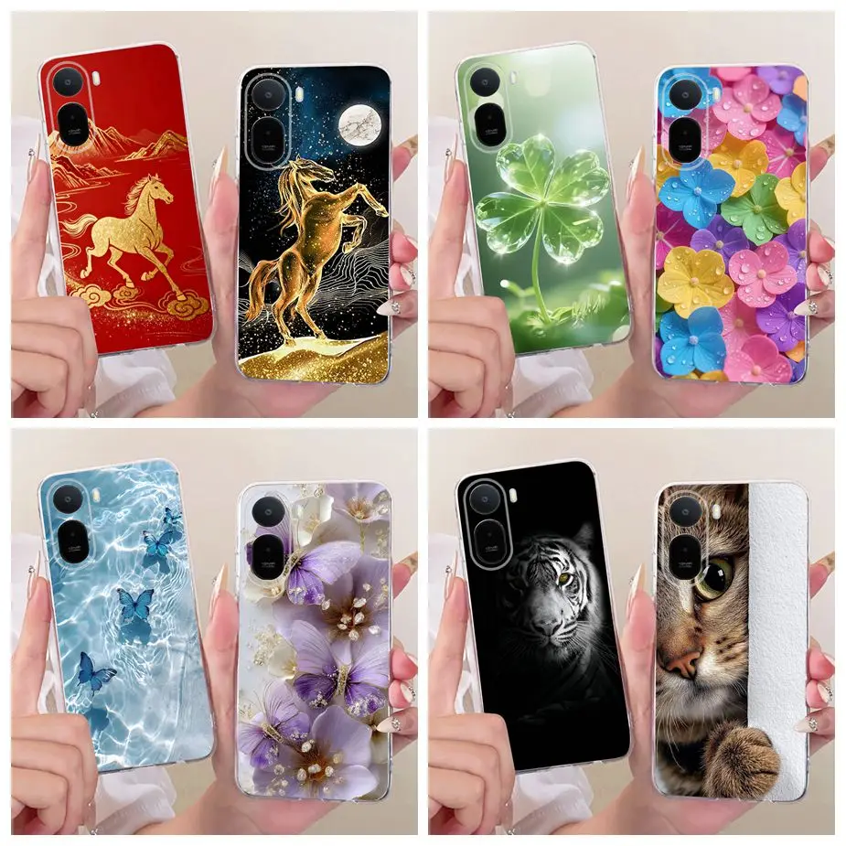 Stylish Painted Soft Slim Phone Case - New Fashion Design