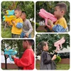 Double Nozzle Children Water Gun Toys Summer Outdoor Beach Pool Fight Game Large Capacity WaterGun for Children Boy Girl Gift 6