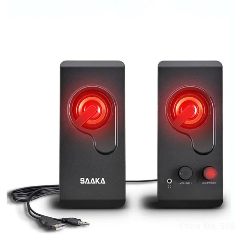 ComputerSpeakersforPCLaptopStereoSurroundSoundBarSubwoofer