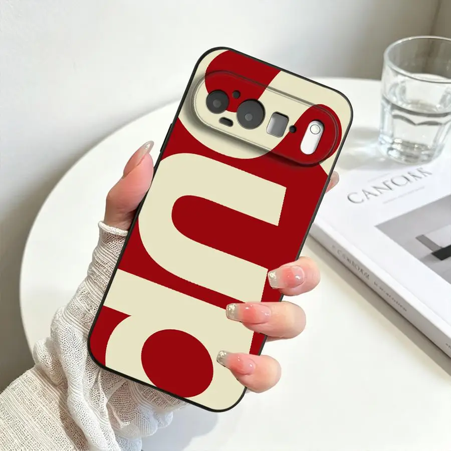 Fashionable Phone Cover with Stylish Logo Design