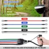 9 PCS Baseball Training Resistance Bands Set, Latex Tube Bands with Interchangeable Grips Enhance Arm Strength & Pitching 2