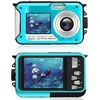 Action Camera Ultra 1080PHD 60fps 24MP Waterproof Camera Shockproof Underwater Camera 2.7inch Recording Cameras Sport Camera 2