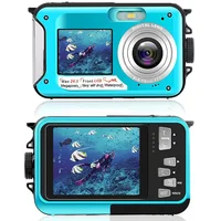 Action Camera Ultra 1080PHD 60fps 24MP Waterproof Camera Shockproof Underwater Camera 2.7inch Recording Cameras Sport Camera 2