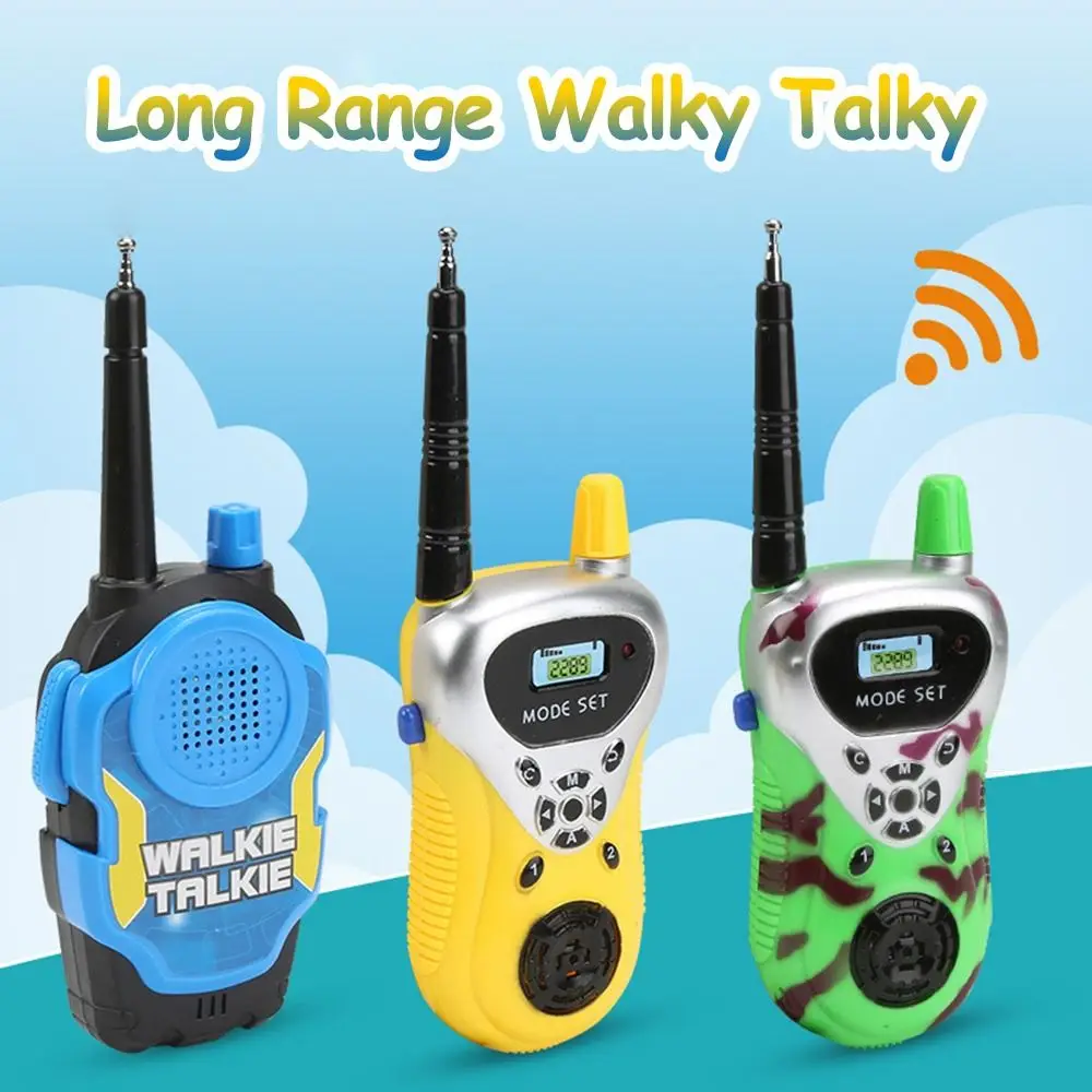 Funny Best Gift Educational Toy Outdoor Games Intercom Toy Kids Walkie Talkies Long Range Walky Talky 5