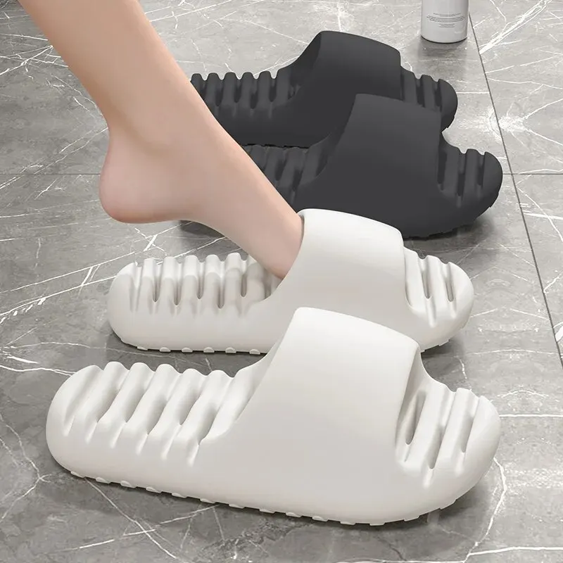 Women Summer Home Bathroom Couple Shower Slippers Water Leakage Quick Drying Non Slip