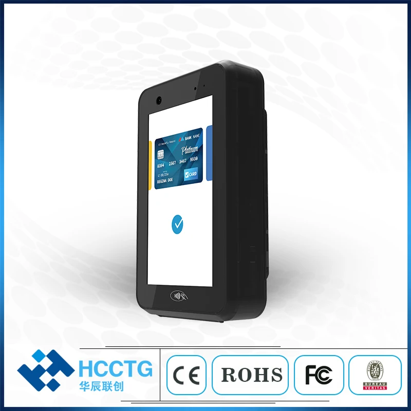 New SoftPOS EMV L1 L2 PCI Certificated Android Unattended Payment Terminal CM30 for Vending Machine, Taxi and Bus
