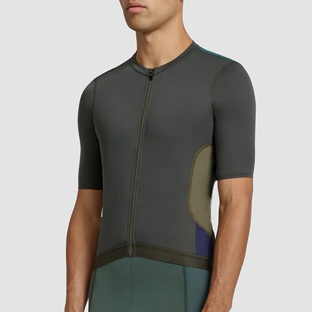 Cycling Short Sleeve Windproof Men's Breathable Quick Dry Mesh Road Cycling Jersey Outdoor Cycling Men's 3
