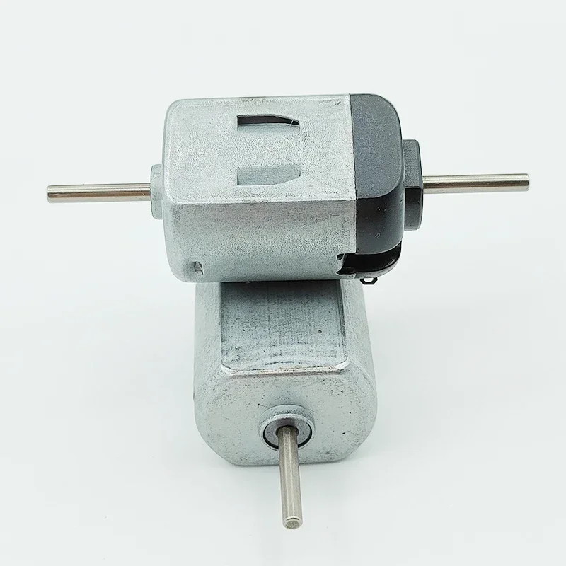 FC-130SA 미니 130 듀얼 샤프트 고속 25000RPM DC 모터 3V-6V 전압 호환 DIY 취미용 장난감 자동차 보트 기차용