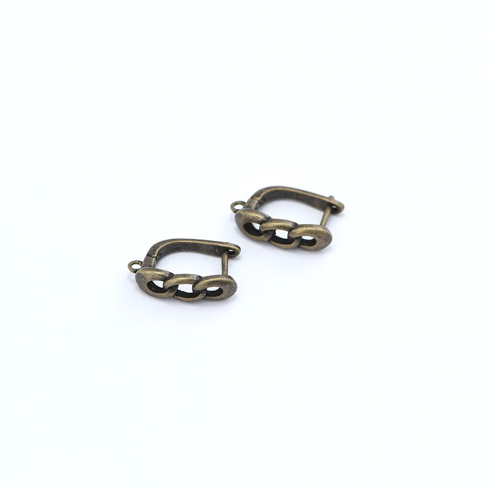 1 paar NEUE Antike Bronze Ohrringe Erkenntnisse Für DIY Frau Schmuck Ohrring Haken Zubehör Handgemachte Herstellung Liefert Großhandel – Detail 9