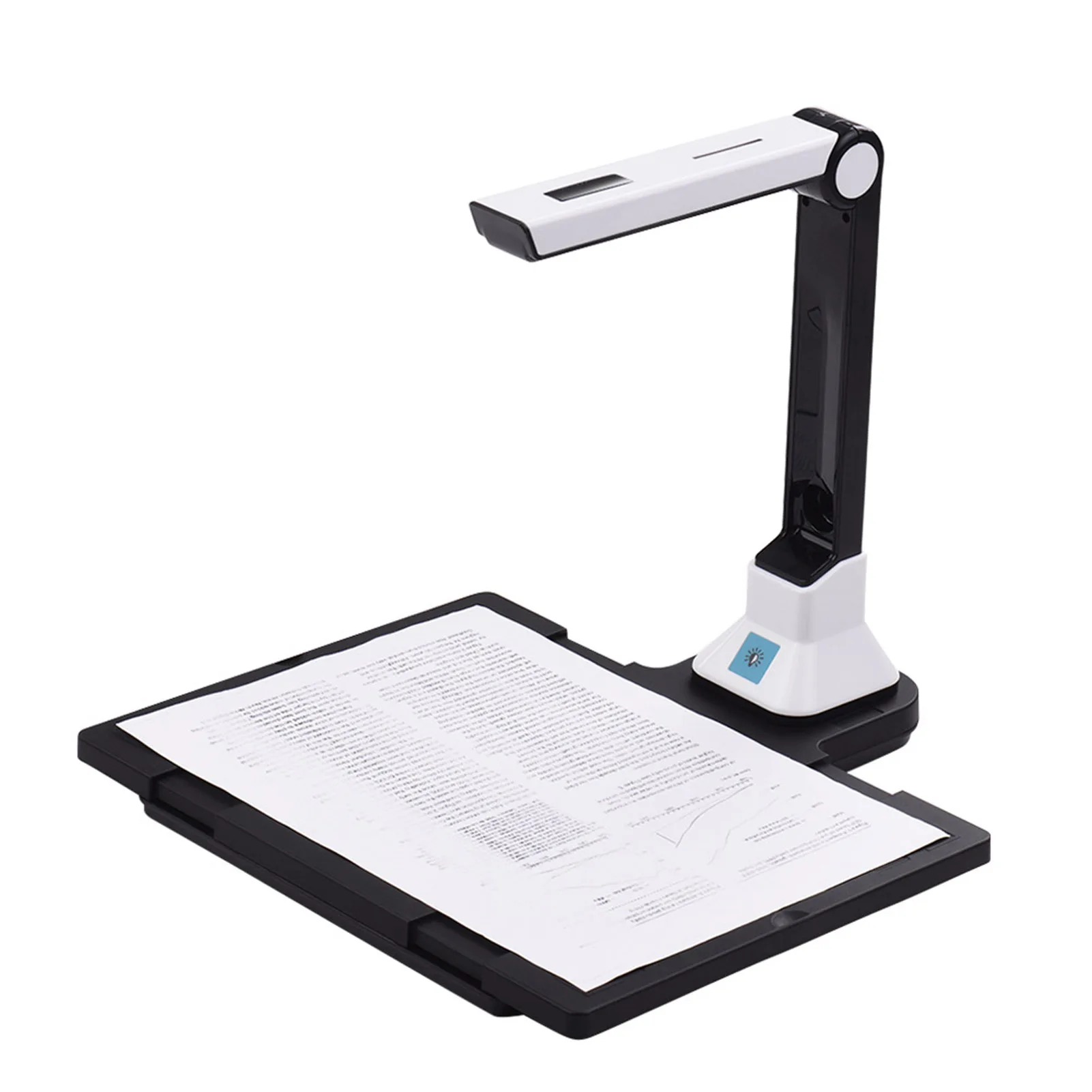 BK50 Portable 10 Mega-pixel High Definition Scanner Capture Size A4 Document Camera for Card Passport File Documents Recognition