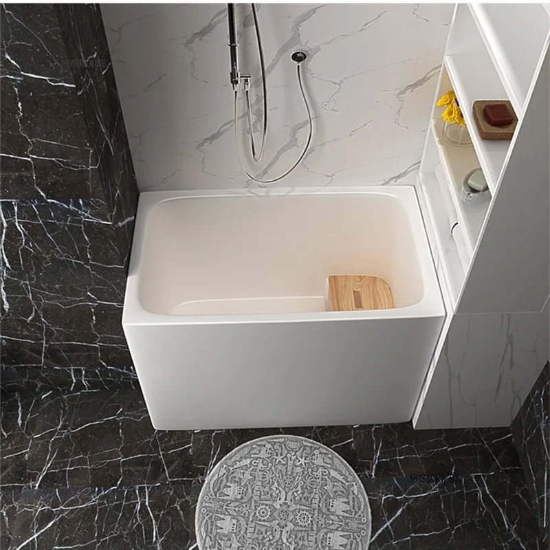 Light Luxury Comfortable Bathtubs for Bathroom Full Body Adult Freestanding Bathtub Japanese Acrylic Design Bathtubs for Hotels