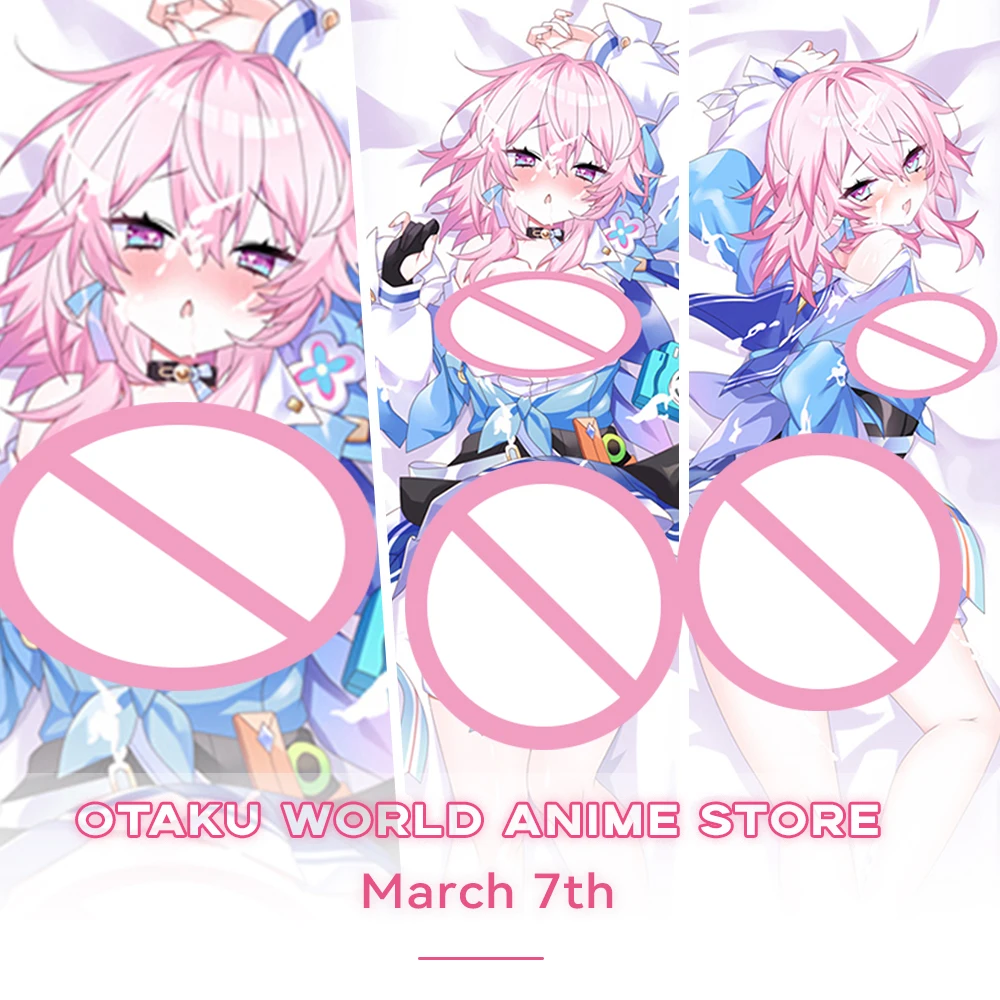 

Honkai Star Rail March.7th Dakimakura Anime Otaku Waifu Decor Hugging Body Pillow Case Cushion Pillow Cover Bedding Decor