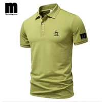 Vêtements de Golf 2026 été nouveau luxe de haute qualité séchage rapide mode hommes et femmes sport à manches courtes haut Polo de Golf 5