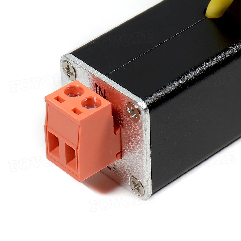 Power Surge Protector AC220V Surge Protector DC12V Single Channel Surveillance Camera AC Lightning Arrester for Home Monitoring surge protector