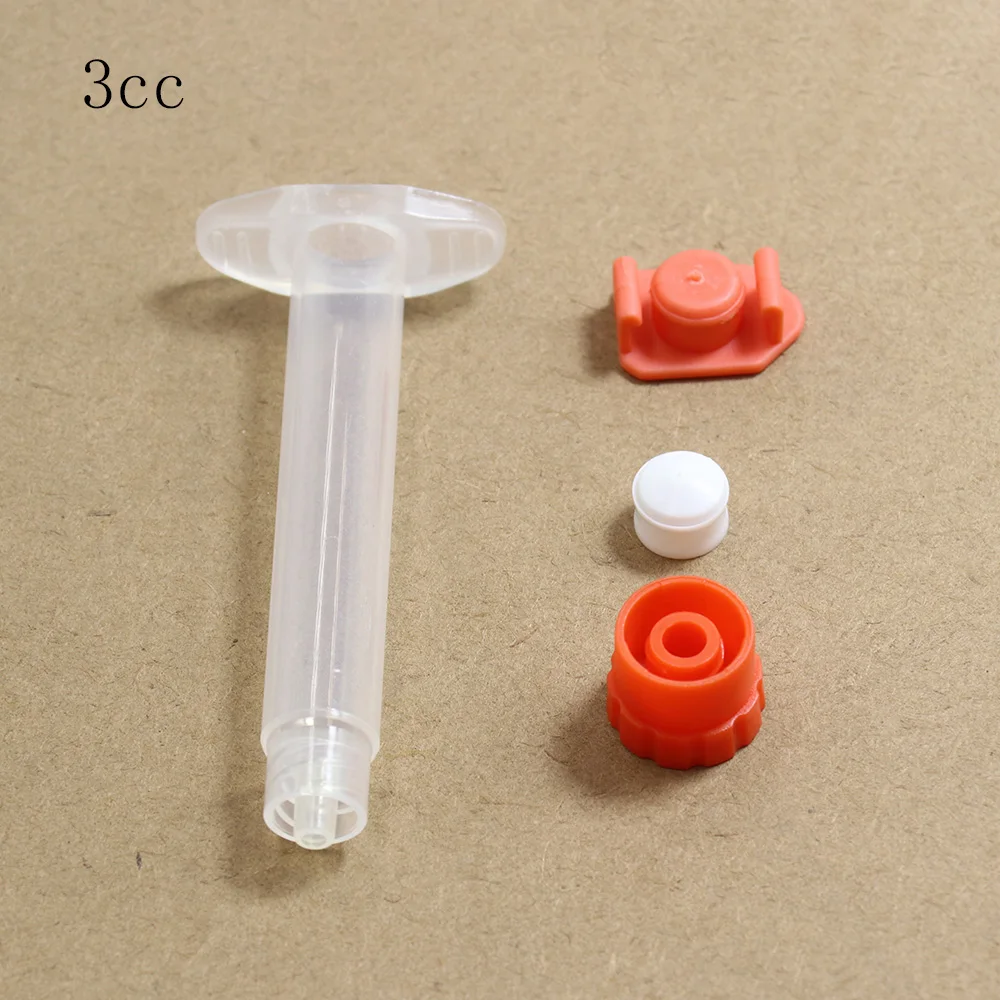 3/5/10CC 30/50CC USA Type Dispensing Needle Tips PP Industrial Syringe Barrel Soldering flux cockroach agent plastic cylinde
