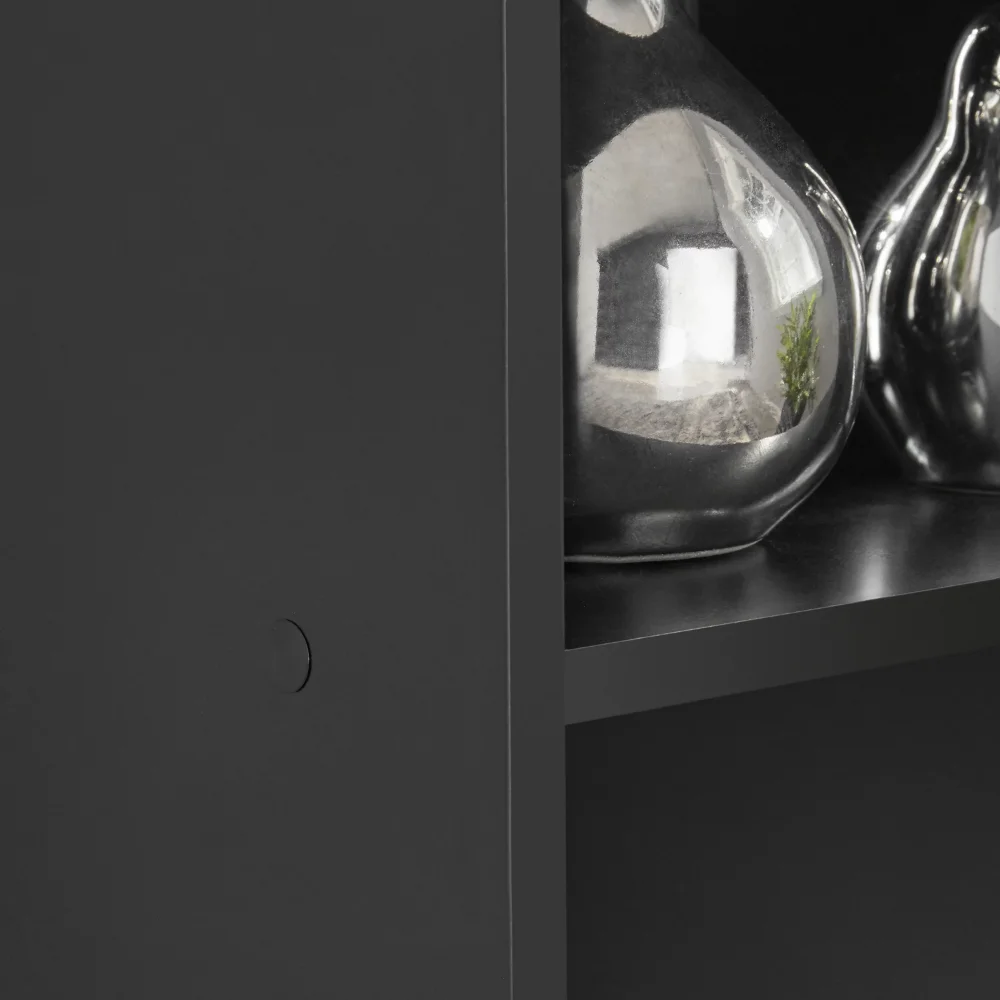 Mainstays 9Cube Storage Organizer, Black furniture storage