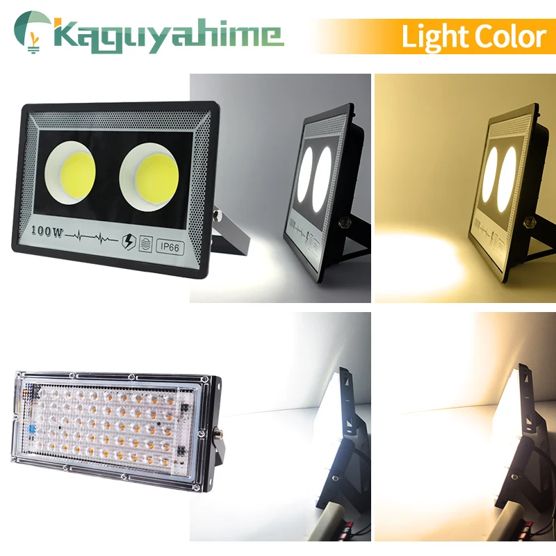 LED Flood Light UV Floodlight Flood Light 500W 300W 200W 100W 50W 220V Outdoor Wall Floodlight Spotlight Waterproof LED Street Lamp Landscape Lighting