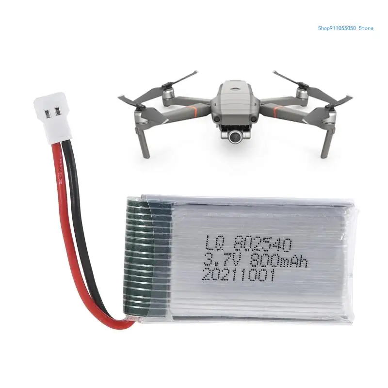 Batteria Lipo Da 3,7 Mah, Batteria Litio Ricaricabile 802540 Per Syma X5C X5C-1 X5Sc X5Sw M68 K60 Hq-905 Cx30
