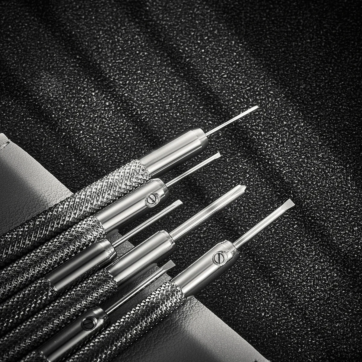 13Pcs 시계 수리 도구 스크루 드라이버 세트 0.6mm-2.0mm 플랫 헤드 스크루 드라이버 키트 시계 수리 도구에 대한 전문 시계 제조 업체