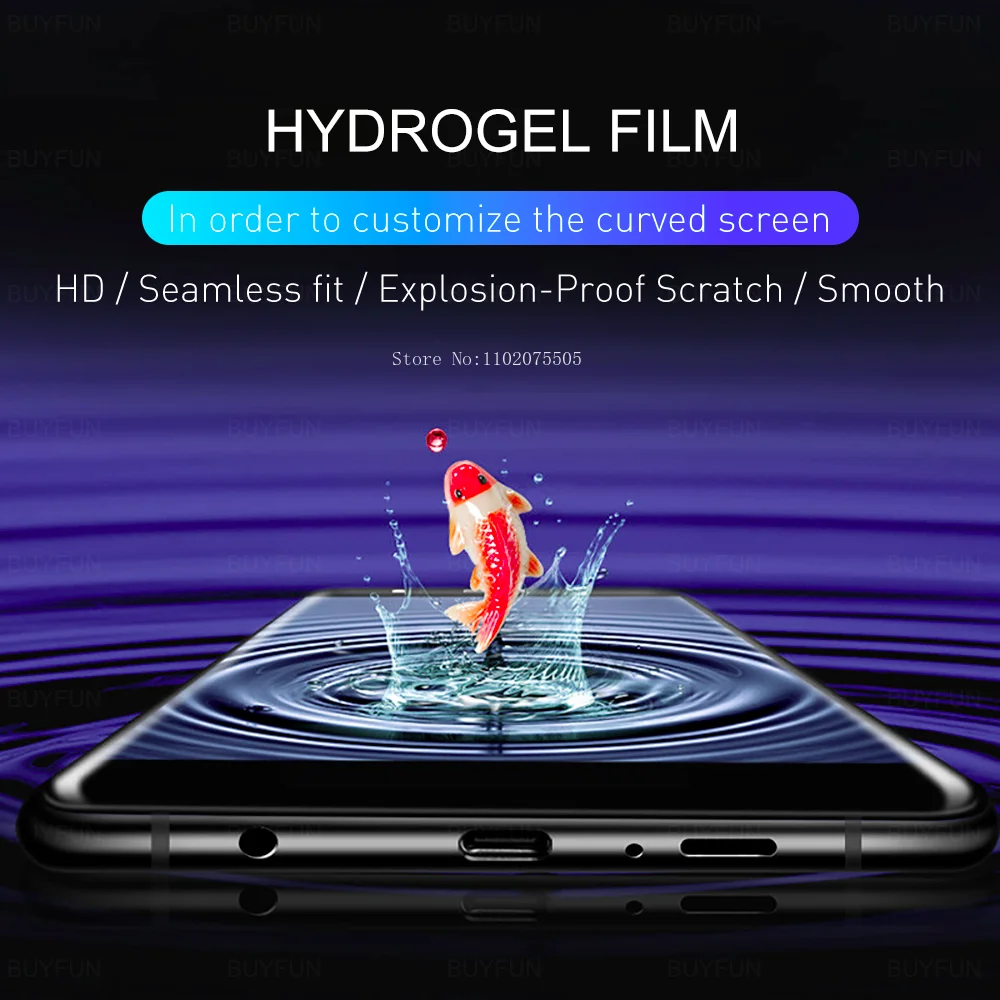 Hydrogel Screen Protector Film - 3 Pack