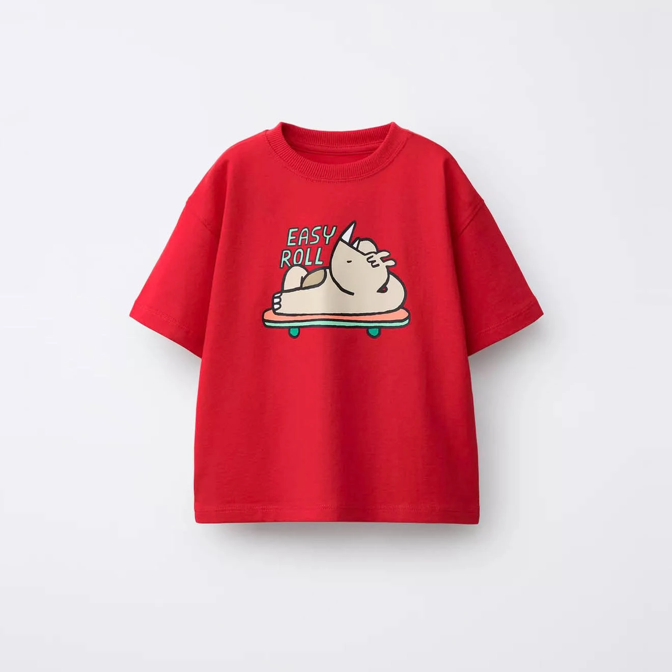 Printed Cartoon T-shirt For Kids Clothing Summer Costume Simple Fashion Baby Girl And Boy Short Sleeve Tees Tops Children Tshirt