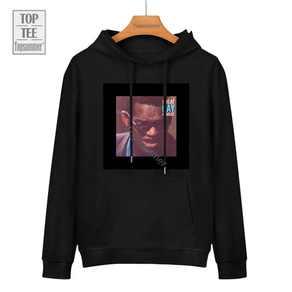 

The Great Ray Charles Album Hoodie Ray Charles Tour Sweatshirts Men'S Fashion Streetwear Cotton Sweatshirt