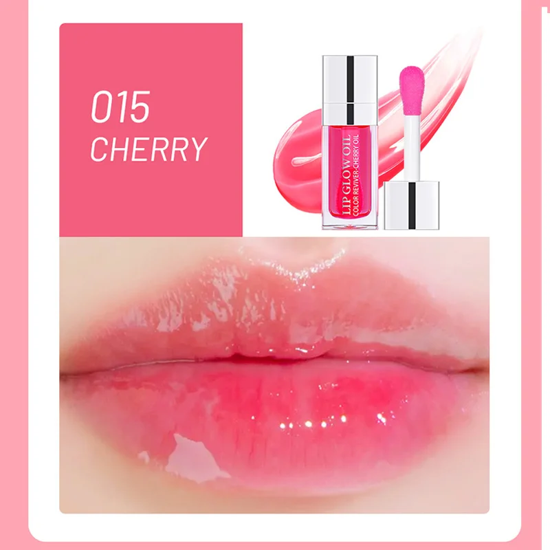 6ml Clear Jelly Lipolie Hydraterende Niet-plakkerige Sexy Plumping Lip Glow Gloss Lip Glazuur Getinte Mode Lippenstift make-up Lipverzorging_voghion.com