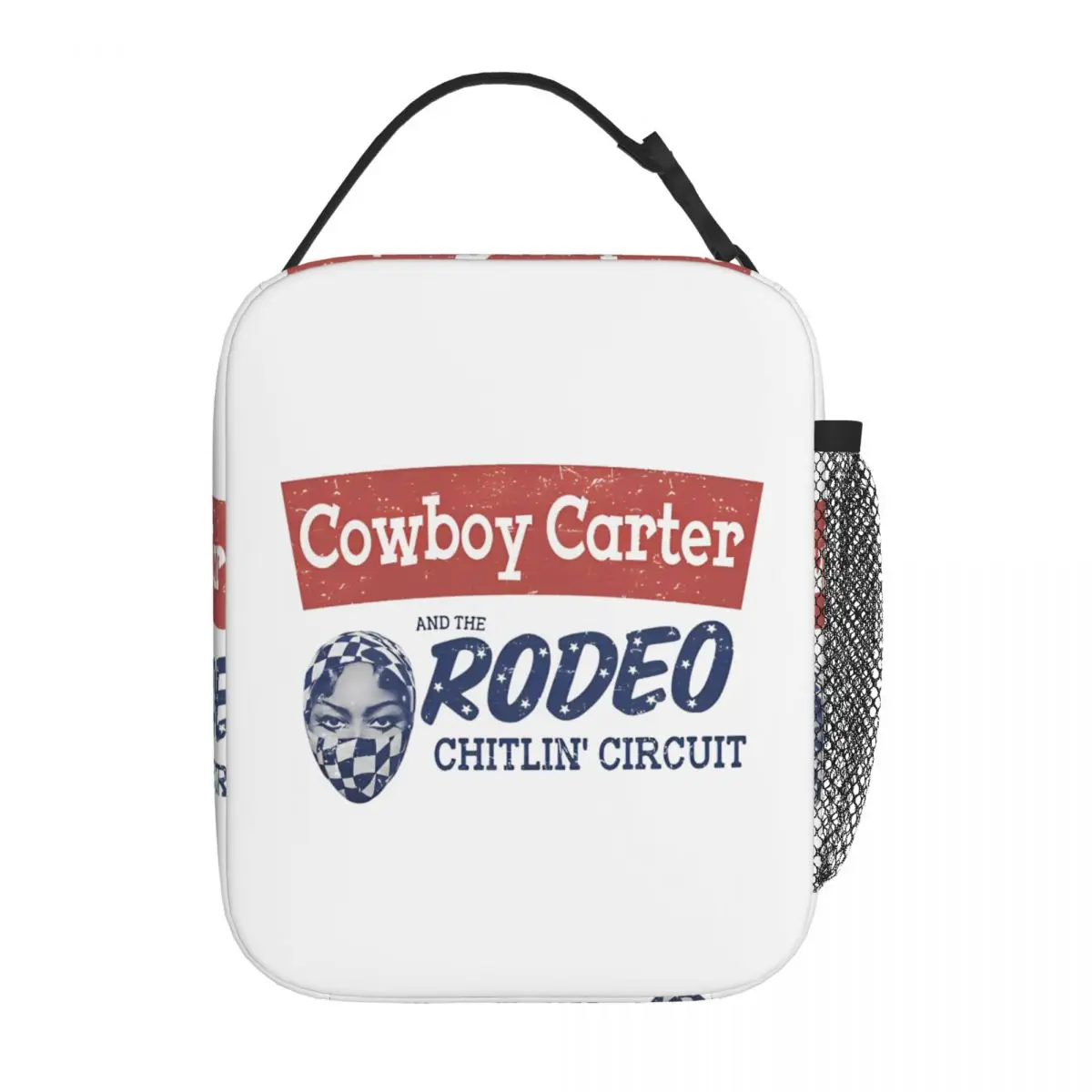 

Изолированные ланч-пакеты Cowboy Carter Beyonce Music Queen, пищевой контейнер, сумки, портативный термоохладитель, Ланч-бокс для путешествий