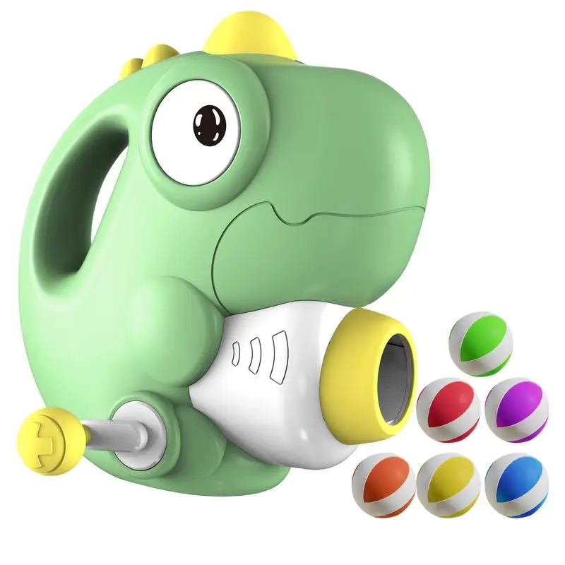 

Dinosaur Machine Toy With Stick Balls Fun Sticky Ball Kids Games Machine Outdoor Garden Stocking Fillers For Kids Boys Girls