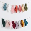 Baby Infant Cotton Bib Solid Color  Scarf Feeding Saliva Towel Bandana Burp Cloth Boy Girl Babies Accessories Newborn 4