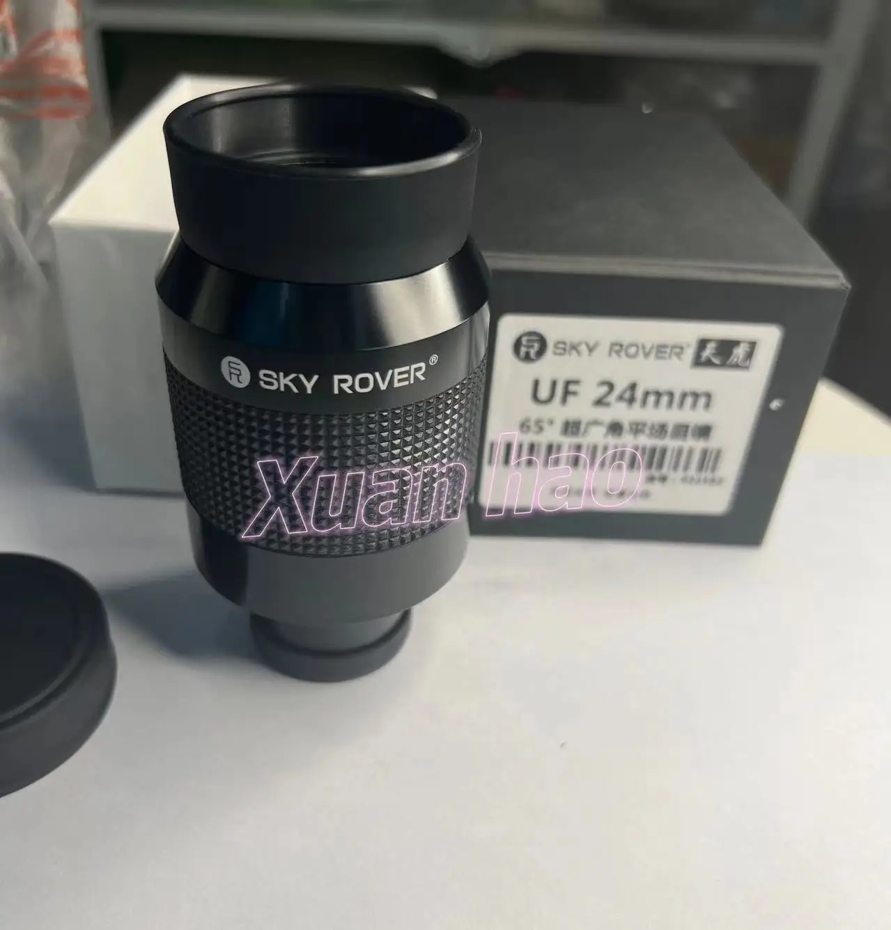 스카이 로버 UF 24mm 접안 렌즈, 플랫 필드, 긴 동공, 고화질 샤프 접안 렌즈 망원경, 1.25 인치