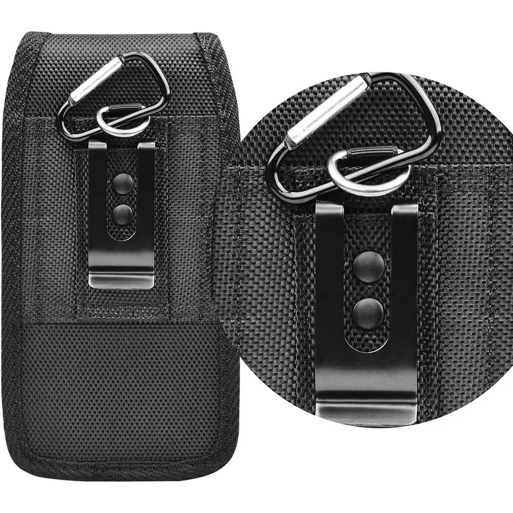 Tex Willer Vivo O Morto Fondina Cintura Per Galaxy S8 Fondina Con Clip Da Cintura Per Samsung Galaxy S8 - Compatibile Con Custodie Lifeproof, Nero Porta Cellulare Per Zaino Casco Integrale X