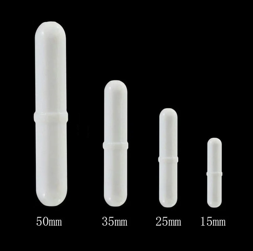 6 Pcs Magnetic Stirrer Mixer Stir bar Spinbar Stirring Mixer 3 Shapes (6, Combination Set)
