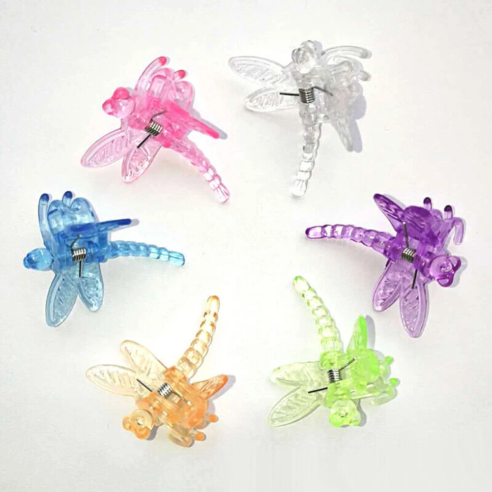 

Orchid Clips Plant Fix Clips Garden Tools 20Pcs Dragonfly 3.5cmx3.3cm Flowers Vine Clip Garden Support Clip Plastic