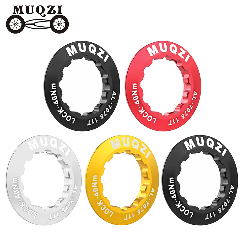 MUQZI Cassette Lockring Ultra-Light MTB Road Bike Flywheel Lock Ring Cover bicycle cassette