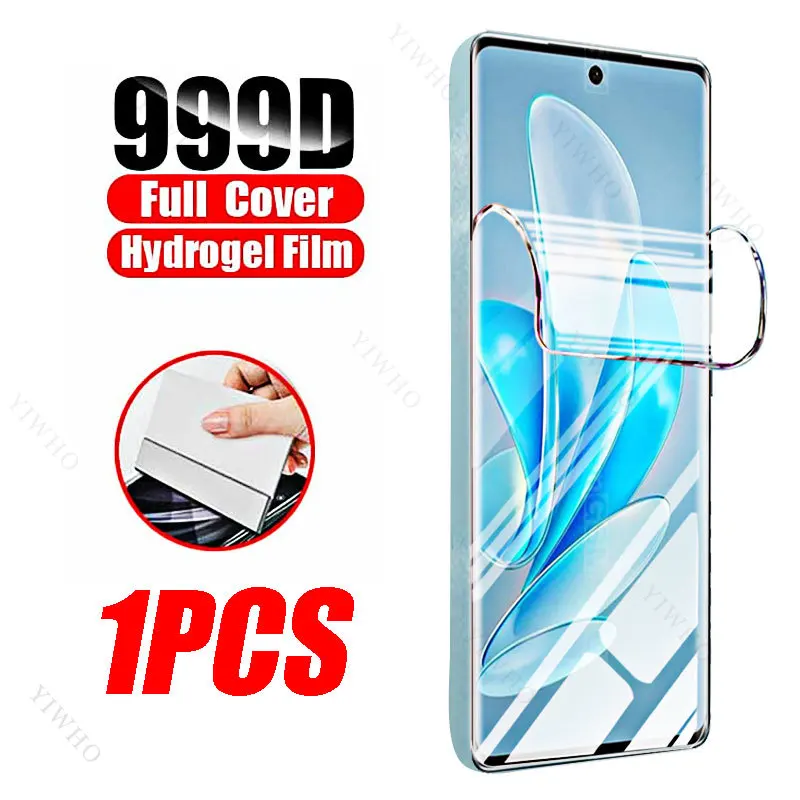 Hydrogel Film Screen Protector with Enhanced Back Safety
