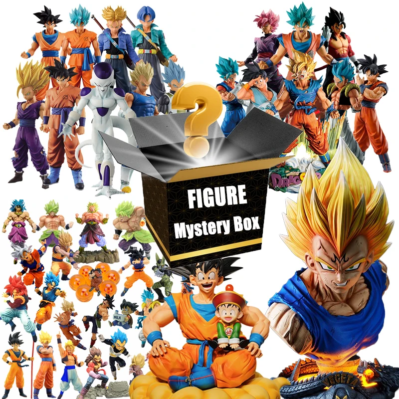 Dragon Ball Anime Figure Goku Blind Box Vegeta Anime Figure Blind Box Lucky Box Figure Mystery Box Anime Miglior Regalo