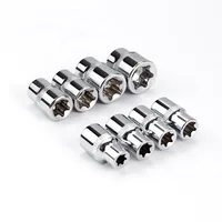 Torx Star Socket Head 3/8 Inch Drive E Type Ratchet Wrench Sockets Head E8 E10 E11 E12 E14 E16 E18 E20 Adapter Auto Repair Tool 2
