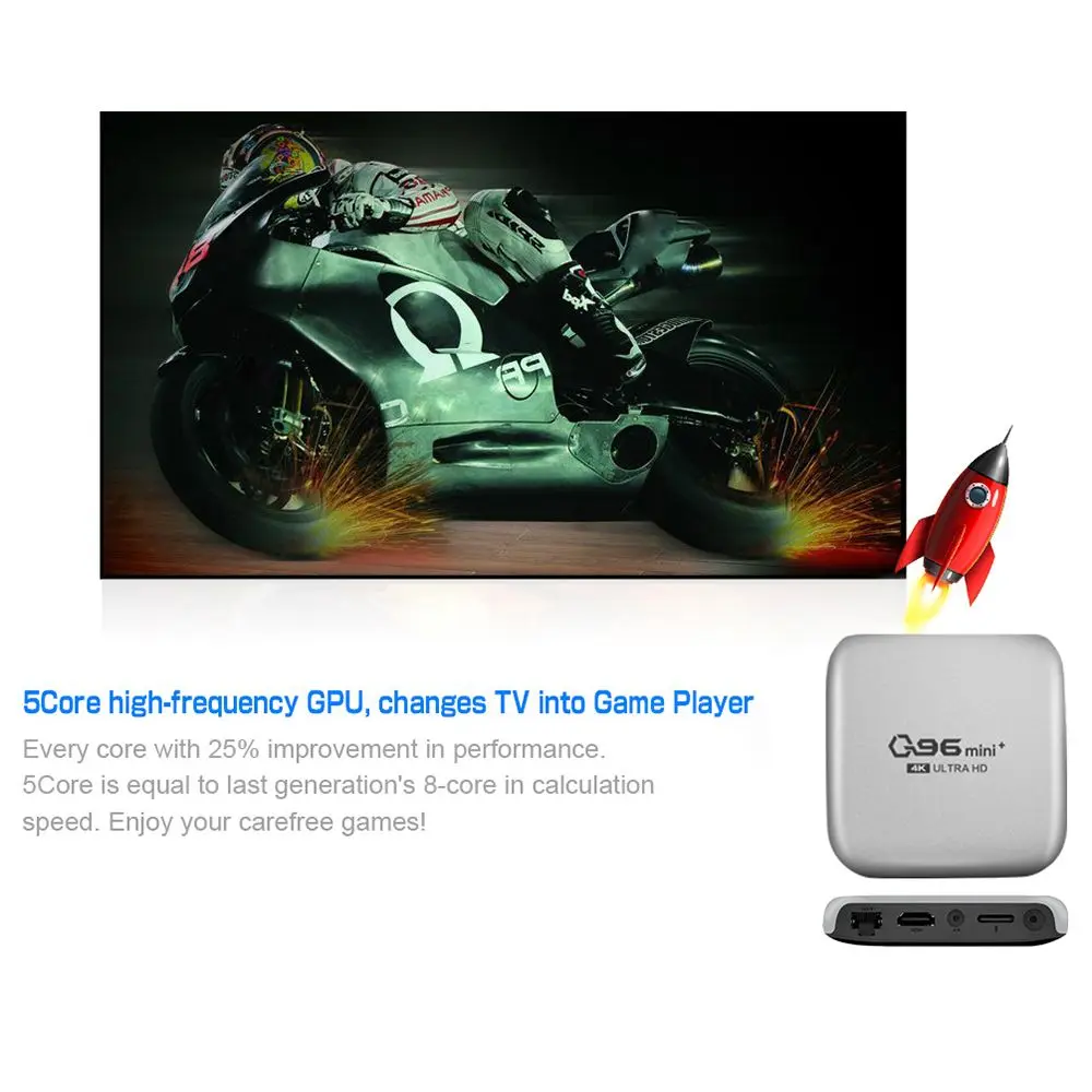 Q96 ̴ ÷ Ʈ TV ڽ, 1GB + 8GB H.265, ȵ̵ 2022, Amlogic S905L  ھ, 10.1G  4K  ڽ, 2.4 ǰ