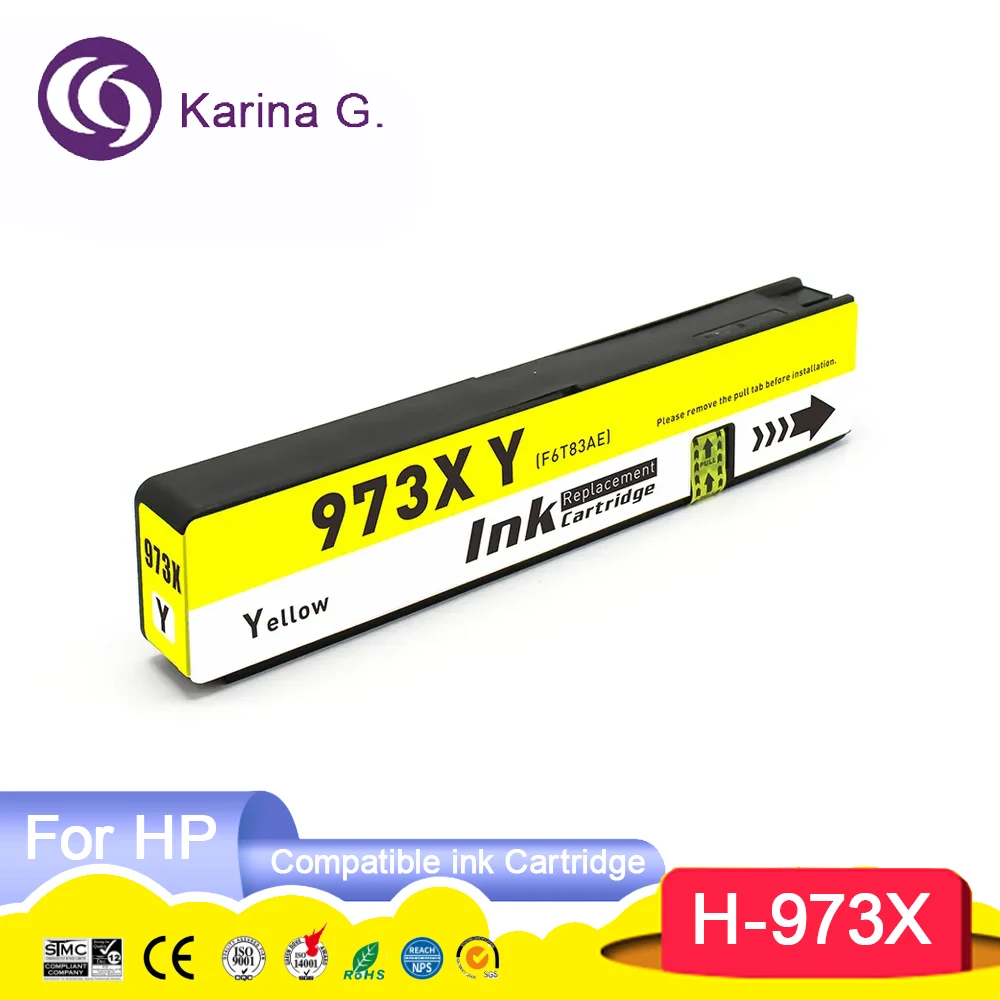 973 973X 973XL Premium Color Compatible InkJet Ink Cartridge For 973X for Pagew