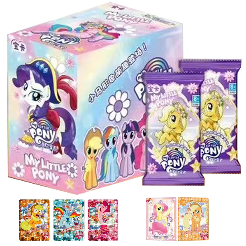 

My Little Pony Collection Card For Child Twilight Sparkle Classic American Popular Anime Cat's Eye Limited Game Card Kids Gifts