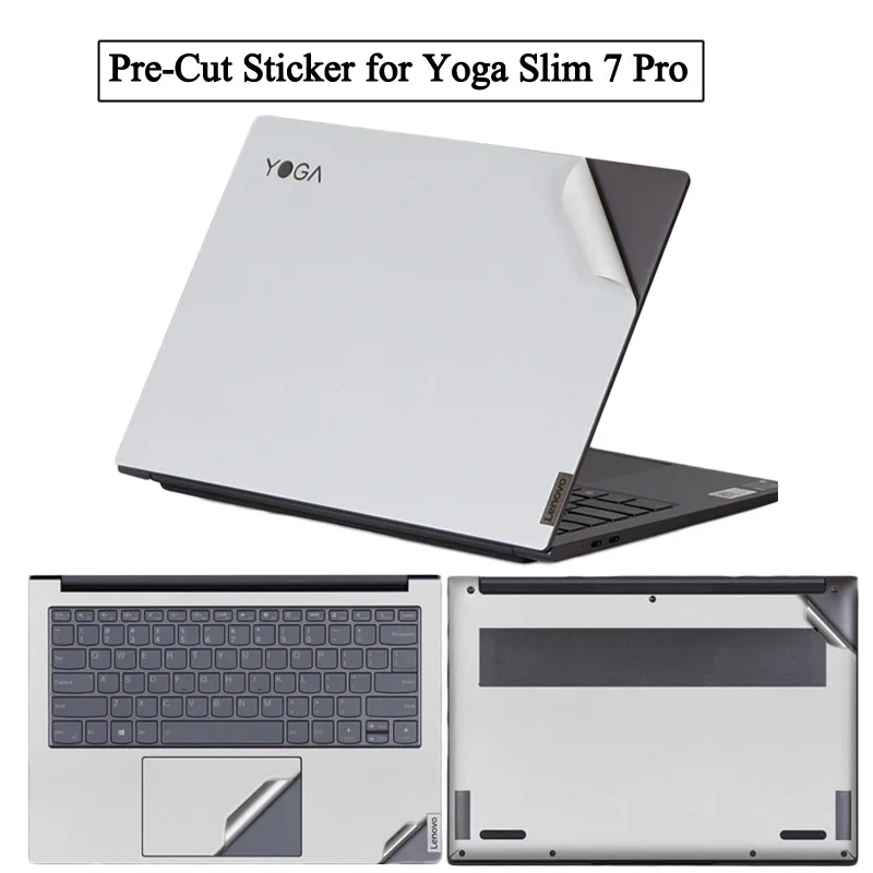 Precut Vinyl Laptop Skin Cover Sticker For Lenovo Yoga Slim 7 7i Pro