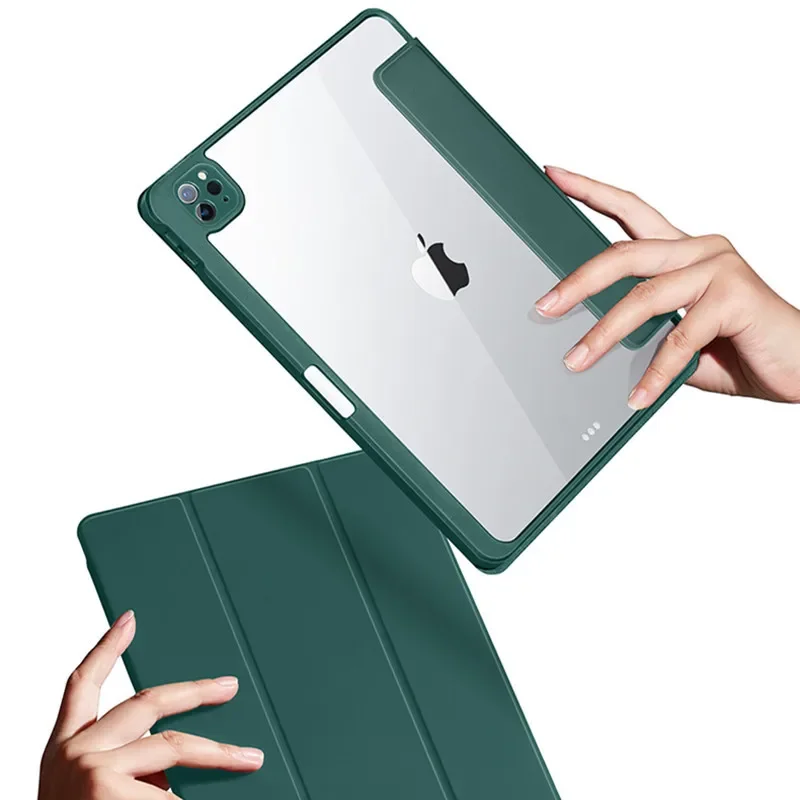With Pencil Holder Case For Ipad Pro 11 12.9 2017 9.7 2018