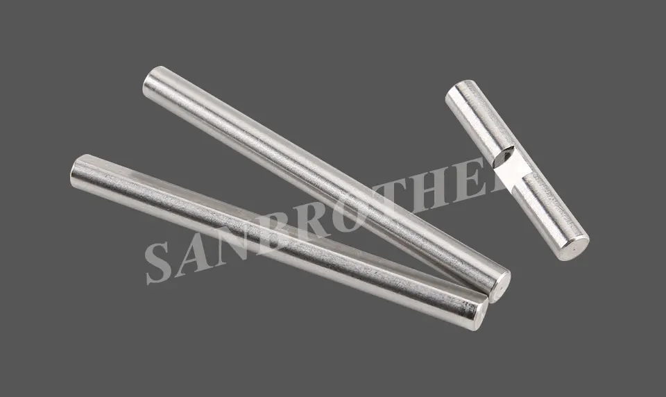 Lagerstahlstange D-Typ Welle schleifen flache Linearschiene rund Länge 30 mm 60 mm Durchmesser 5 mm für Voron-Bewegungsteile – Detail 3