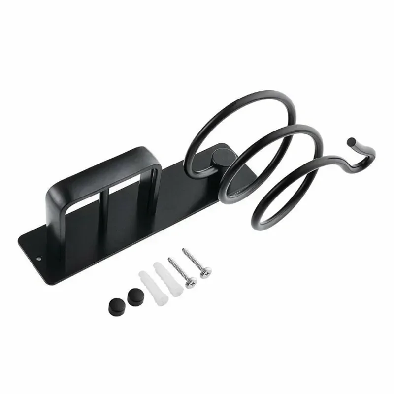 Hair Dryer Holder Organized Rack Wall Mounted Hair Straightener stand Bathroom Shelf Storage Shelves Accessories Shelves 3