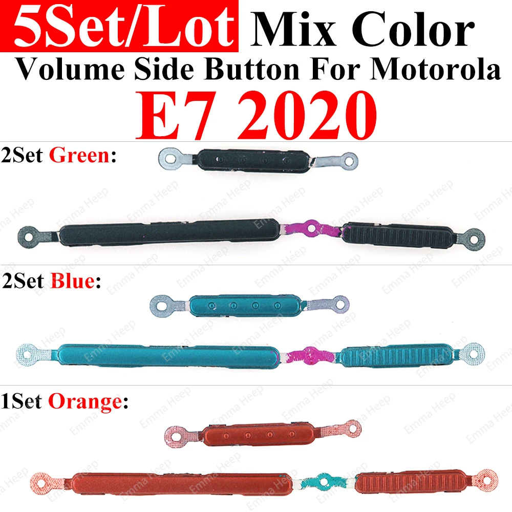 5-Piece Power and Volume Button Flex Cable Set