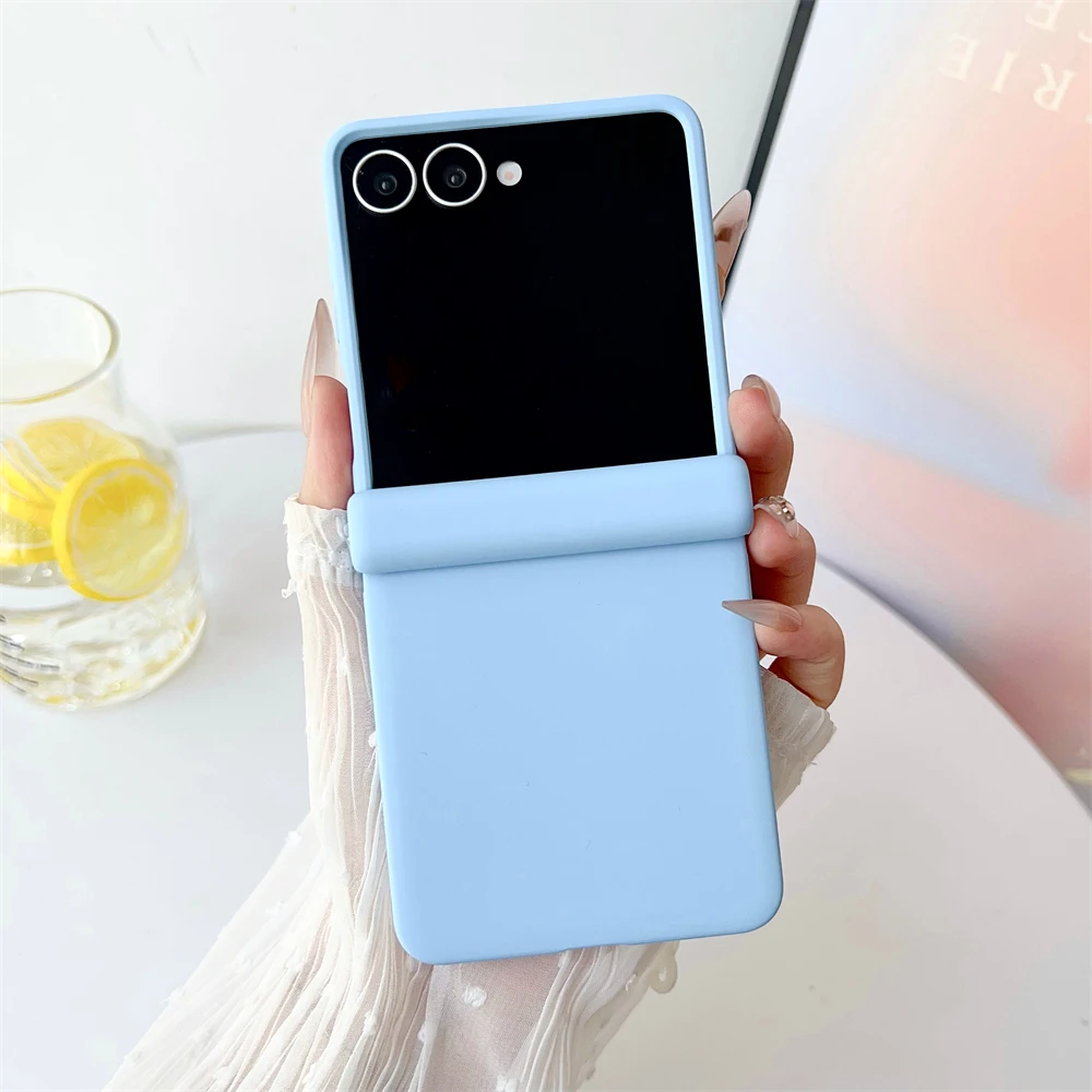 Ultra Thin Liquid Silicone Case with Hinge Stand - Shockproof Cover