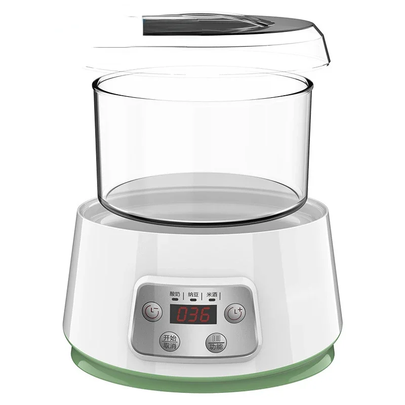 Mini Electric Yogurt Maker Automatic Leben Enzyme Fermenter Yoghurt Ceramic Container Cups Natto Rice Wine Ferment Machine yogurt maker